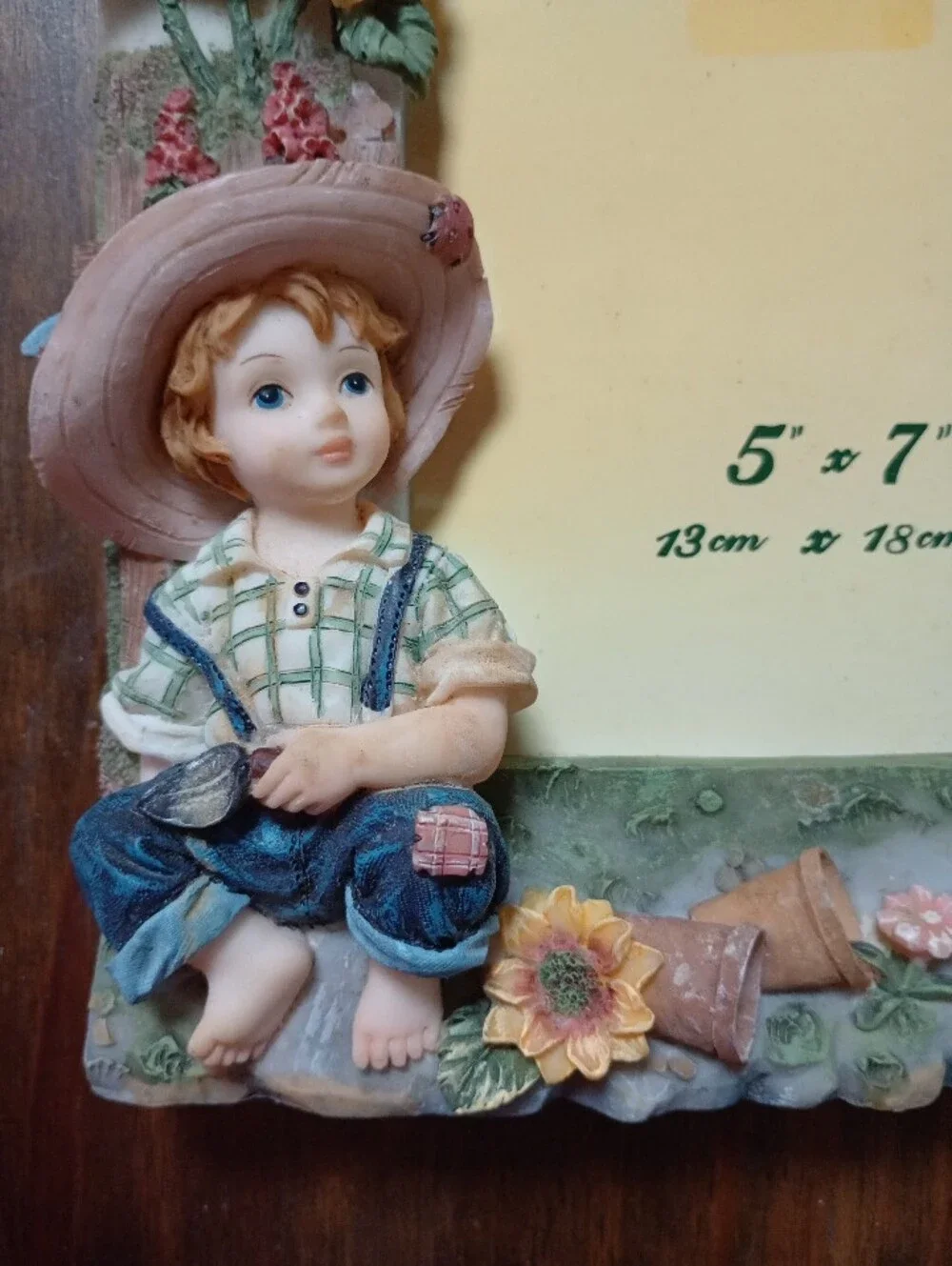 Vintage Montefiori Collection - Boy & Girl - 5x7 Hand Painted Picture Frame